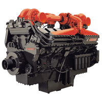 Двигатель Cummins K50